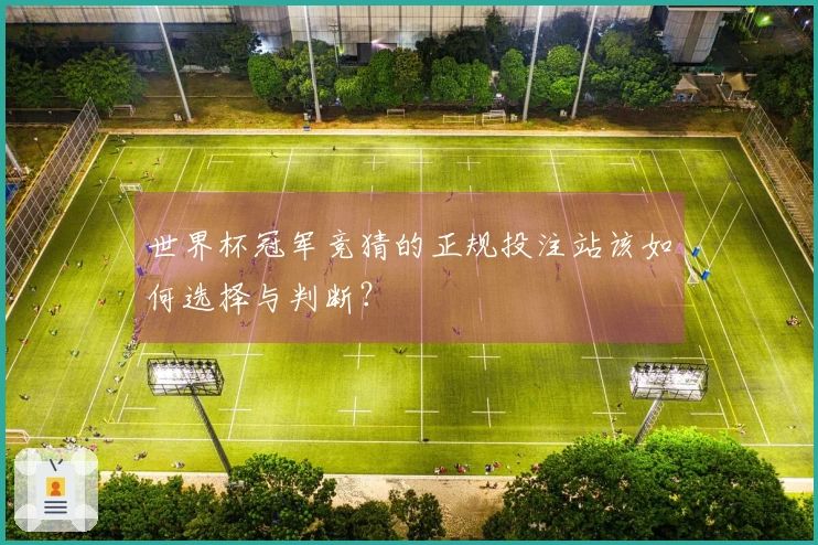 世界杯冠军竞猜的正规投注站该如何选择与判断？