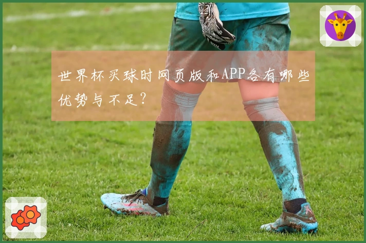 世界杯买球时网页版和APP各有哪些优势与不足？